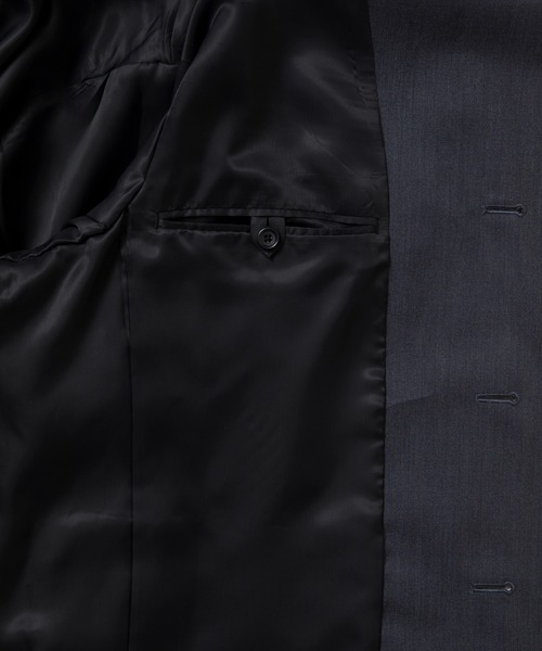COOTIE PRODUCTIONS(クーティープロダクションズ)の「T/W Saxony Single Breasted Jacket(テーラードジャケット・メンズ・ブラック/グレー・SMALL/MEDIUM/LARGE/X-LARGE)」の13枚目の写真