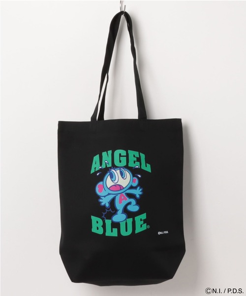 ANGEL BLUE（エンジェルブルー）の「エンジェルブルー トートバッグ びっくり（トートバッグ・レディース・ブラック系/アイボリー系・ONE SIZE）」の2枚目の写真