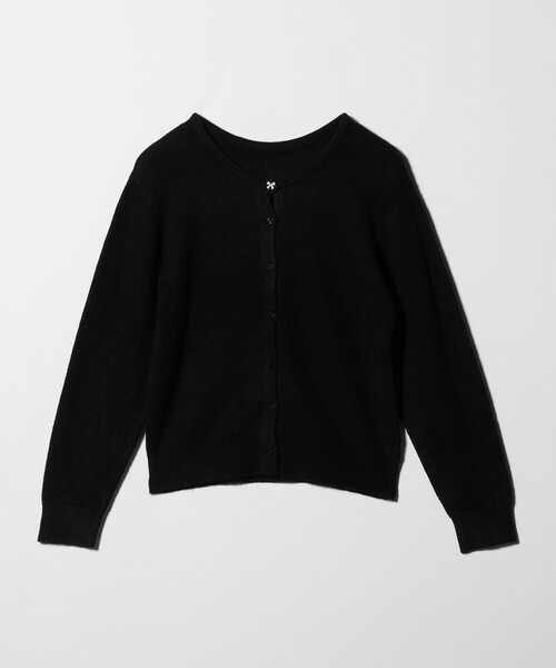 A DAY IN THE LIFE UNITED ARROWS(アデイインザライフユナイテッドアローズ)の「ビジュー 2WAYカーディガン <A DAY IN THE LIFE>(カーディガン/ボレロ・レディース・レッド/グレー系/ブラック・FREE)」の2枚目の写真