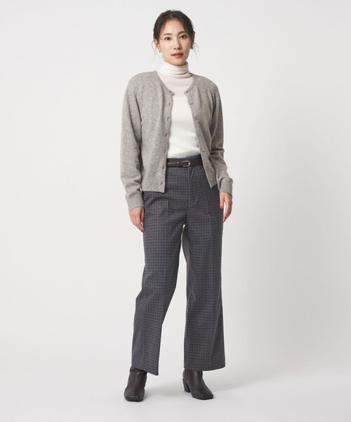 A DAY IN THE LIFE UNITED ARROWS(アデイインザライフユナイテッドアローズ)の「ビジュー 2WAYカーディガン <A DAY IN THE LIFE>(カーディガン/ボレロ・レディース・レッド/グレー系/ブラック・FREE)」の7枚目の写真