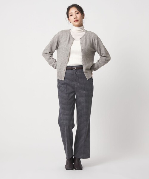 A DAY IN THE LIFE UNITED ARROWS(アデイインザライフユナイテッドアローズ)の「ビジュー 2WAYカーディガン <A DAY IN THE LIFE>(カーディガン/ボレロ・レディース・レッド/グレー系/ブラック・FREE)」の8枚目の写真