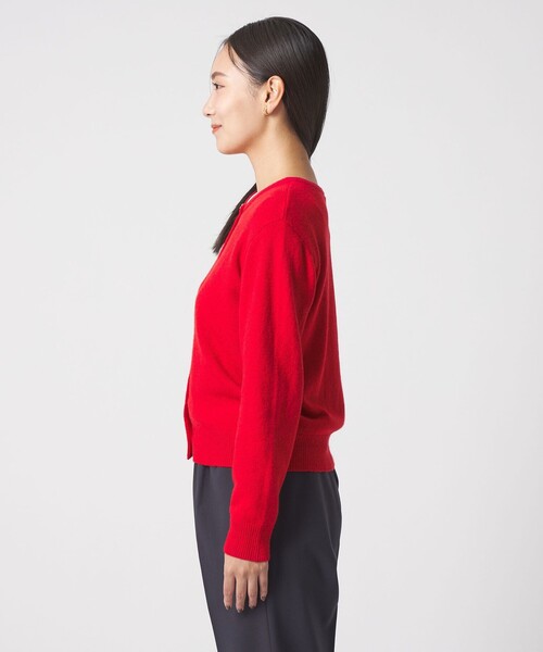 A DAY IN THE LIFE UNITED ARROWS(アデイインザライフユナイテッドアローズ)の「ビジュー 2WAYカーディガン <A DAY IN THE LIFE>(カーディガン/ボレロ・レディース・レッド/グレー系/ブラック・FREE)」の12枚目の写真