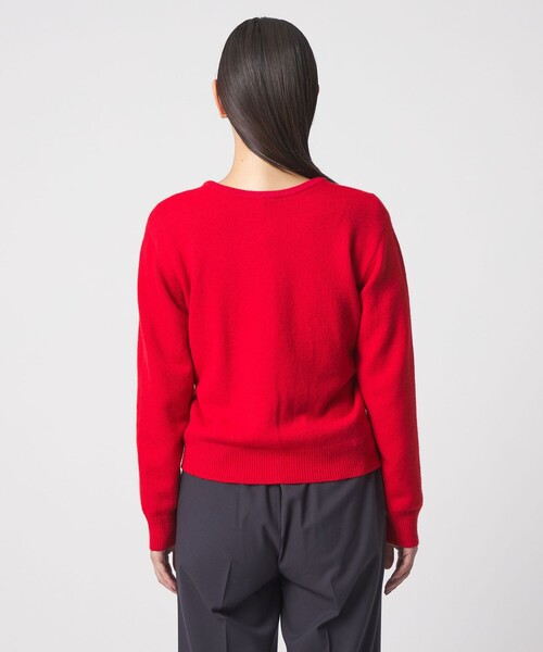 A DAY IN THE LIFE UNITED ARROWS(アデイインザライフユナイテッドアローズ)の「ビジュー 2WAYカーディガン <A DAY IN THE LIFE>(カーディガン/ボレロ・レディース・レッド/グレー系/ブラック・FREE)」の13枚目の写真