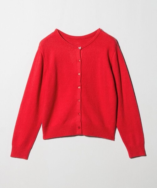A DAY IN THE LIFE UNITED ARROWS(アデイインザライフユナイテッドアローズ)の「ビジュー 2WAYカーディガン <A DAY IN THE LIFE>(カーディガン/ボレロ・レディース・レッド/グレー系/ブラック・FREE)」の14枚目の写真