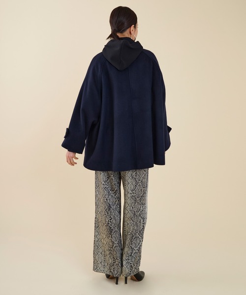 marmors（マルモア）の「【marmors】soutien collar tent coat（その他アウター・レディース・グレー/マルチ/ネイビー・36）」の14枚目の写真