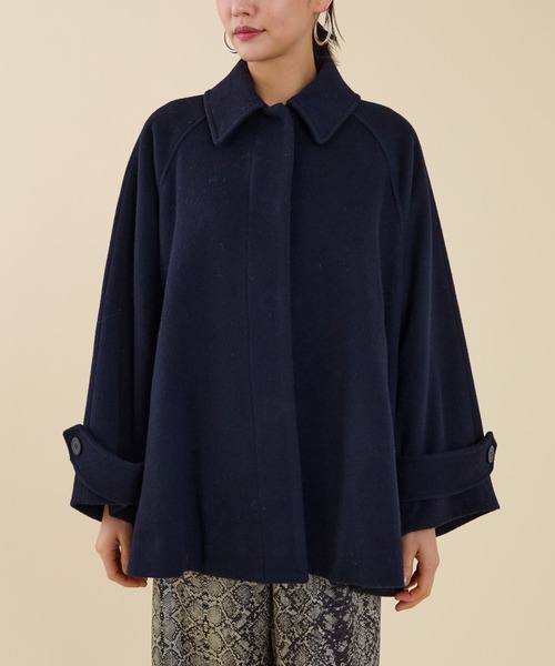 marmors（マルモア）の「【marmors】soutien collar tent coat（その他アウター・レディース・グレー/マルチ/ネイビー・36）」の20枚目の写真