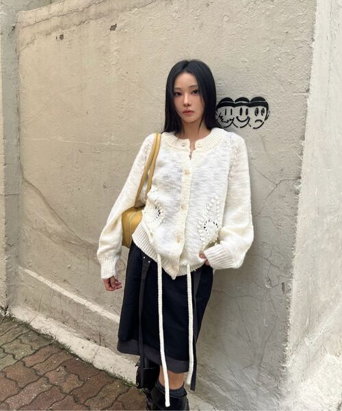 ILLIGO(イリゴ)の「スタッズレイヤードミディスカートチャコール(スカート・レディース・その他・SMALL/MEDIUM)」の7枚目の写真