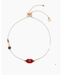 MARC JACOBS（マークジェイコブス）の「LIP ROUGE SLIDER BRACELET/ザ リップス スライダー ブレスレット（ネックレス）」