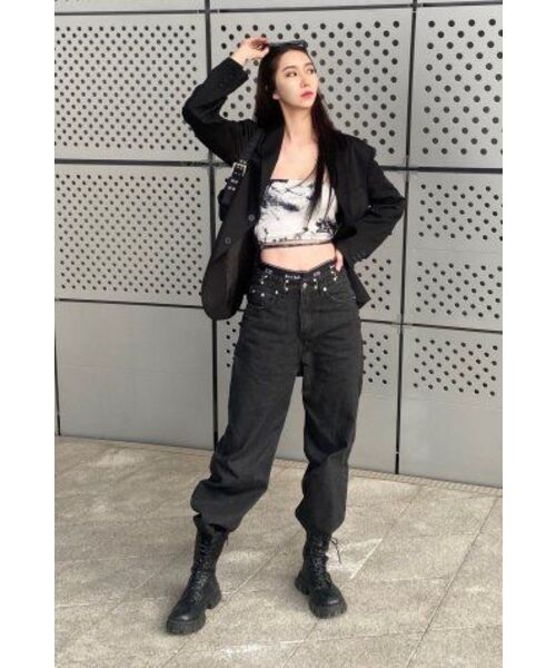 AVANDRESS(アバンドレス )の「Boyfriend Single Blazer BLACK(テーラードジャケット・レディース・その他・1/2)」の7枚目の写真