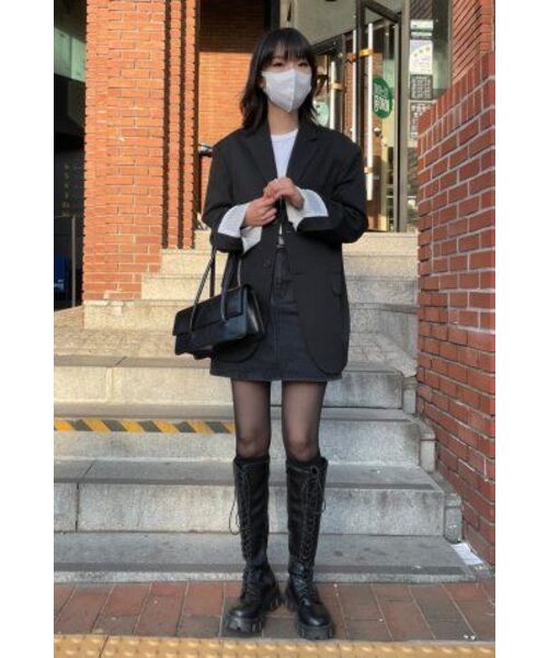 AVANDRESS(アバンドレス )の「Boyfriend Single Blazer BLACK(テーラードジャケット・レディース・その他・1/2)」の14枚目の写真
