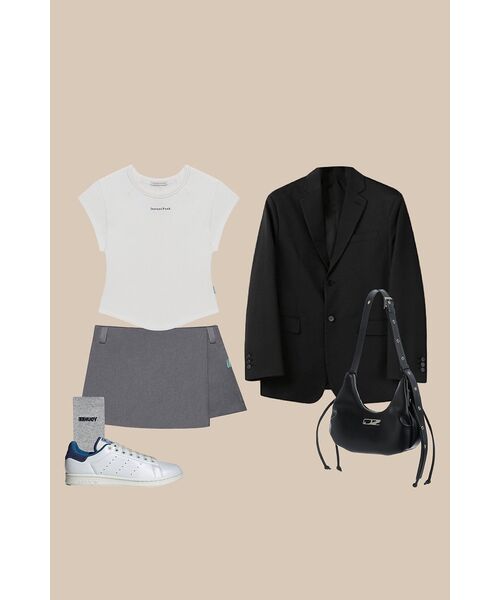 AVANDRESS(アバンドレス )の「Boyfriend Single Blazer BLACK(テーラードジャケット・レディース・その他・1/2)」の18枚目の写真