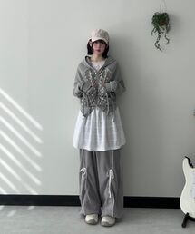 HUG YOUR SKIN（ハグユアスキン）の「ハグフレンズキャップ(ピンク)（キャップ）」