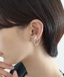 ciite'（シーテ）の「【 金属アレルギー対応 】 ニュアンスデザイン イヤーカフ サージカルステンレス （片耳用）（イヤーカフ）」