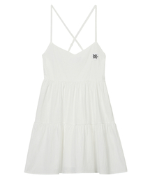 CNVS（ベティ ブープ）の「ベティブープスモークティアードワンピース_ホワイト（ワンピース）」