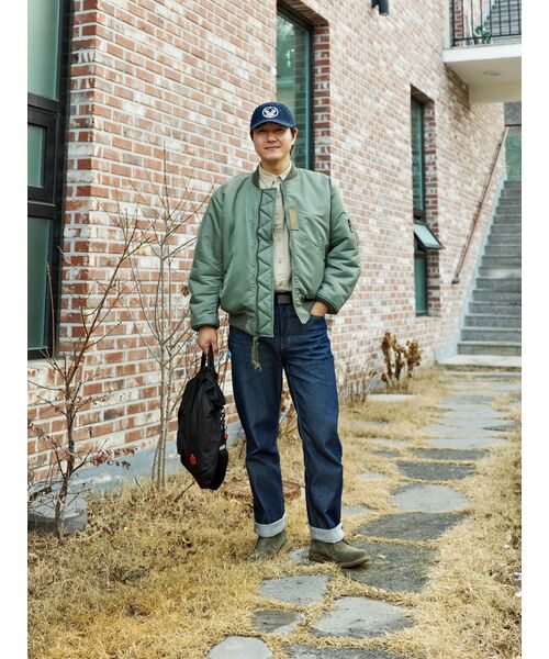 FRIZMWORKS(フリズムワークス)の「OG SELVEDGE REGULAR DENIM PANTS _ RIGID INDIGO(デニムパンツ・メンズ・その他・LARGE/X-LARGE/SMALL/MEDIUM)」の7枚目の写真