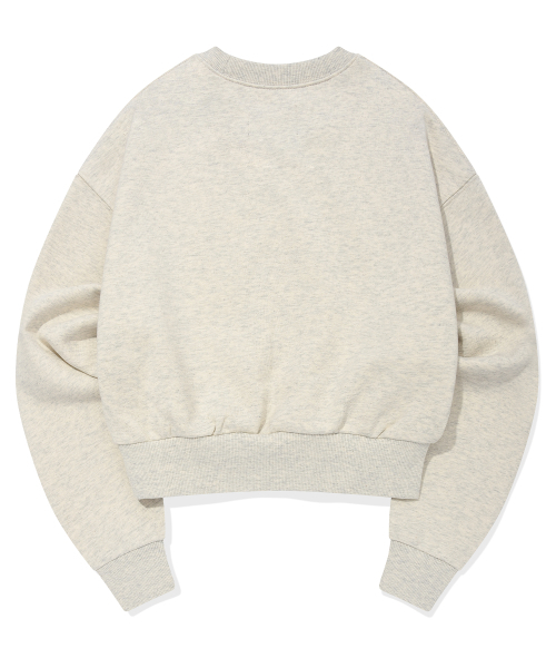 Retriever Club（レトリーバークラブ）の「PAINTING CROP CREWNECK [OATMEAL]（スウェット・レディース・その他・SMALL/MEDIUM）」の3枚目の写真