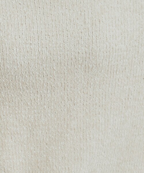 DRESKIP（ドレスキップ）の「【S-LL】ほんのりラメで女性らしい ベロアモールモックネックニット（ニット/セーター・レディース・ライトグレー/ピンク系/アイボリー/ライトブルー/イエロー系その他・02/01/04/03）」の9枚目の写真