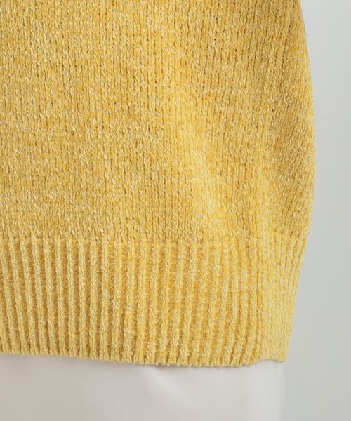 DRESKIP（ドレスキップ）の「【S-LL】ほんのりラメで女性らしい ベロアモールモックネックニット（ニット/セーター・レディース・ライトグレー/ピンク系/アイボリー/ライトブルー/イエロー系その他・02/01/04/03）」の14枚目の写真