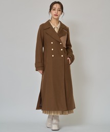 REDYAZEL（レディアゼル）の「パステル配色チェスタージップコート