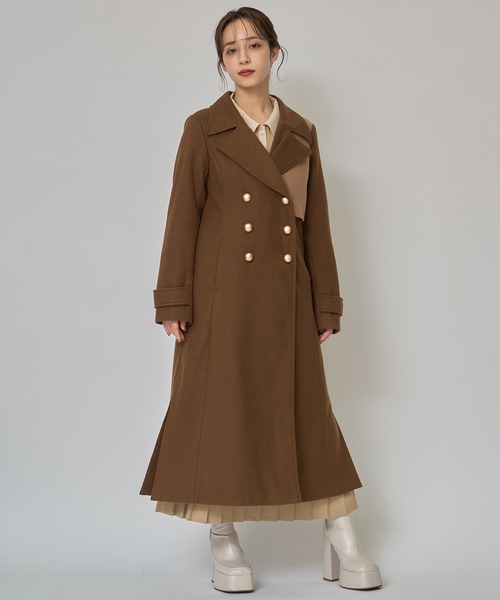 ［ゲリラセール今週末まで］ヤバイ革のコート　KAPITAL 焦茶色 ゲリラセール今週末まで］ヤバイ革のコート KAPITAL 焦茶色