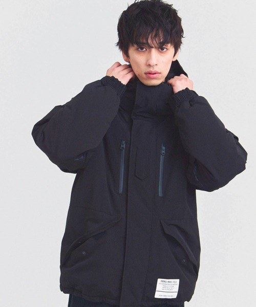 AVIREX（アヴィレックス）の「AVIREX -TYPE ECWCS DOWN JACKET（ダウンジャケット/コート・メンズ・カモフラージュ/ブラック・M/XL/L）」の2枚目の写真
