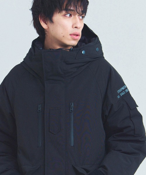 AVIREX（アヴィレックス）の「AVIREX -TYPE ECWCS DOWN JACKET（ダウンジャケット/コート・メンズ・カモフラージュ/ブラック・M/XL/L）」の3枚目の写真