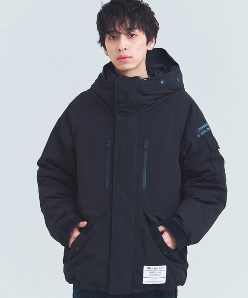 AVIREX（アヴィレックス）の「AVIREX -TYPE ECWCS DOWN JACKET（ダウンジャケット/コート・メンズ・カモフラージュ/ブラック・M/XL/L）」の4枚目の写真