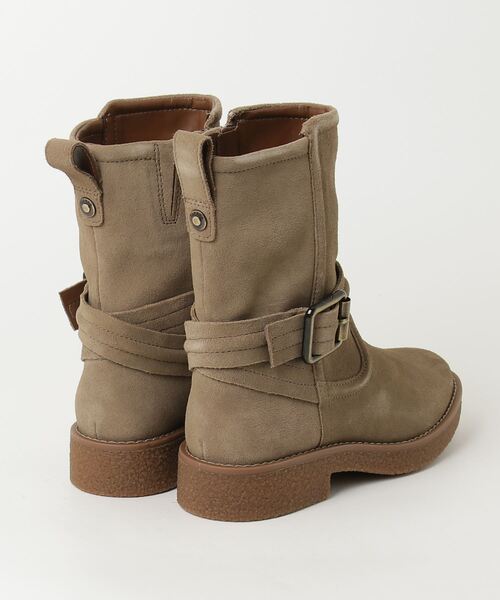 Clarks(クラークス)の「クラークス Nella Mid ネラミッド ブーツ(ブーツ・レディース・ブラック/サンドベージュ・30/35/40/45/50/55)」の3枚目の写真