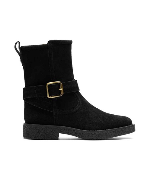 Clarks(クラークス)の「クラークス Nella Mid ネラミッド ブーツ(ブーツ・レディース・ブラック/サンドベージュ・30/35/40/45/50/55)」の5枚目の写真