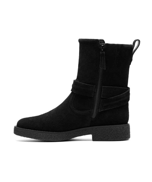 Clarks(クラークス)の「クラークス Nella Mid ネラミッド ブーツ(ブーツ・レディース・ブラック/サンドベージュ・30/35/40/45/50/55)」の6枚目の写真