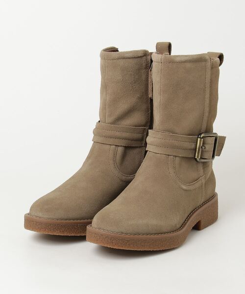 Clarks(クラークス)の「クラークス Nella Mid ネラミッド ブーツ(ブーツ・レディース・ブラック/サンドベージュ・30/35/40/45/50/55)」の14枚目の写真