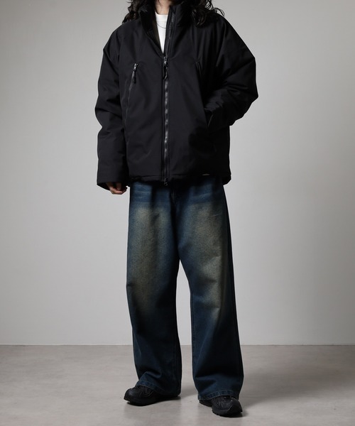 MMMM スタンドダウンジャケット/撥水/ポリエステルコーティング