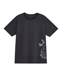DEFGARMENTS（デフグラメンツ）の「STRIPE DEVIL T-SHIRTS（Tシャツ/カットソー・メンズ）」