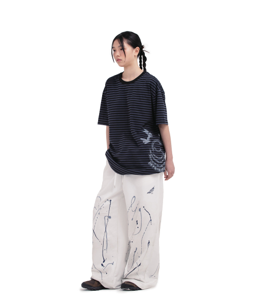 DEFGARMENTS(デフグラメンツ)の「STRIPE DEVIL T-SHIRTS(Tシャツ/カットソー・レディース・その他・MEDIUM/LARGE)」の5枚目の写真