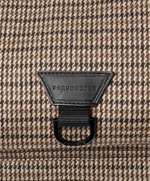 FORSOMEONE(フォーサムワン)の「FORSOMEONE GUNCLUB OUTDOOR BACKPACK(バックパック/リュック・メンズ・チェック・FREE)」の8枚目の写真