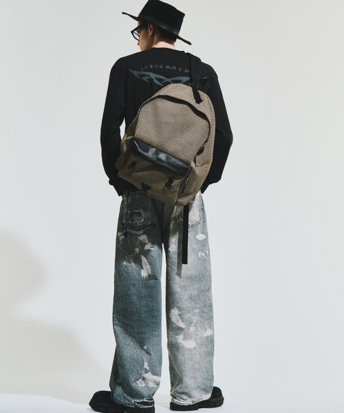 FORSOMEONE(フォーサムワン)の「FORSOMEONE GUNCLUB OUTDOOR BACKPACK(バックパック/リュック・メンズ・チェック・FREE)」の12枚目の写真