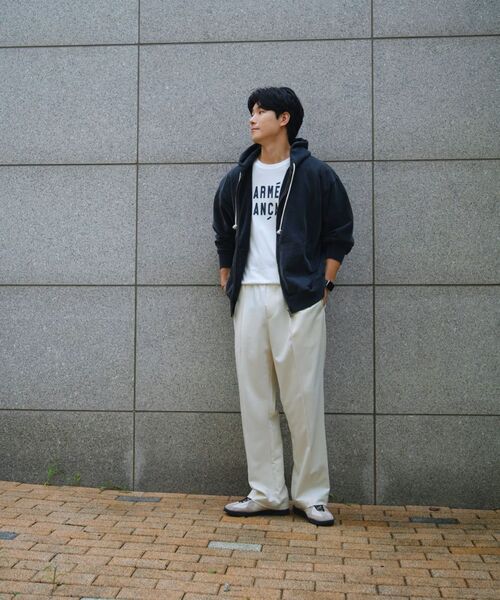 OUTSTANDING(アウトスタンディング)の「AUTHENTIC COMFORT HOOD ZIP SWEAT_VINTAGE CHARCOAL(パーカー・メンズ・その他・LARGE/MEDIUM/X-LARGE)」の10枚目の写真