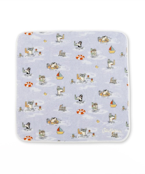 Cath Kidston(キャスキッドソン)の「タオルハンカチ(ハンカチ/ハンドタオル・レディース・イエロー/ネイビー/ホワイト×ライトピンク/ピンク系/サックスブルー系/ホワイト×イエロー/ピンク/ライトグリーン/アイボリー系/サックスブルー/ブラック/アイボリー/ライトピンク/ピンク系1/サックスブルー系2/サックスブルー系1/アイボリー系1/アイボリー系2/アイボリー系5/アイボリー系4/アイボリー系3/サックスブルー系4/サックスブルー系3/グリーン・FREE)」の18枚目の写真