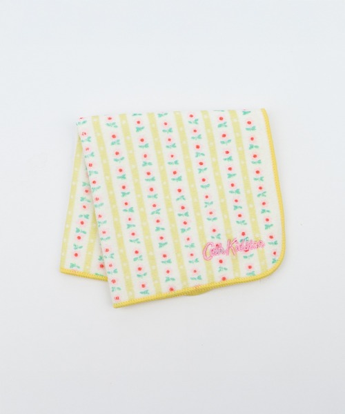 Cath Kidston(キャスキッドソン)の「タオルハンカチ(ハンカチ/ハンドタオル・レディース・イエロー/ネイビー/ホワイト×ライトピンク/ピンク系/サックスブルー系/ホワイト×イエロー/ピンク/ライトグリーン/アイボリー系/サックスブルー/ブラック/アイボリー/ライトピンク/ピンク系1/サックスブルー系2/サックスブルー系1/アイボリー系1/アイボリー系2/アイボリー系5/アイボリー系4/アイボリー系3/サックスブルー系4/サックスブルー系3/グリーン・FREE)」の3枚目の写真