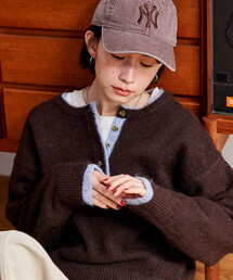 FREAK'S STORE | 配色 ヘンリーネック ニットプルオーバー(ニット/セーター)