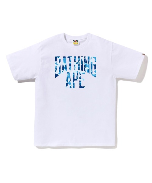 A BATHING APE(アベイシングエイプ)の「ABC CAMO NYC LOGO TEE(Tシャツ/カットソー・メンズ・ブラック×グリーン/ホワイト×グリーン/ブラック×ブルー/ホワイト×ブルー/ブラック×ピンク/ホワイト×ピンク・LARGE/MEDIUM/X-LARGE/SMALL/XX-LARGE/XXX-LARGE)」の2枚目の写真
