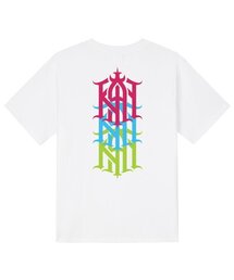 KTW0046 カンシンバル交差 半袖Tシャツ - ホワイト