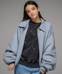 ILL'S（イルズ）の「バックプリント ナイロン 中綿ブルゾン メンズ レディース ユニセックス（ダウンジャケット/コート）」