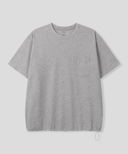 BLACK MOMENT（ブラックモーメント）の「ソロナストリングポケットTシャツ [クリーミーアイボリー]（Tシャツ/カットソー・メンズ・アイボリー・SMALL/MEDIUM/LARGE）」の4枚目の写真
