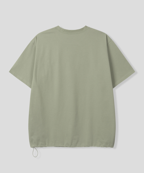 BLACK MOMENT（ブラックモーメント）の「ソロナストリングポケットTシャツ [クリーミーアイボリー]（Tシャツ/カットソー・メンズ・アイボリー・SMALL/MEDIUM/LARGE）」の7枚目の写真
