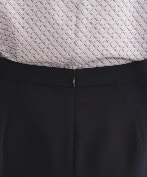 INDIVI（インディヴィ）の「【通勤スーツ／洗える】ストレッチストレートスカート（スーツスカート・レディース・ネイビー/ブラック・13/42/40/38/36/15 /05/12/19/34/03）」の16枚目の写真