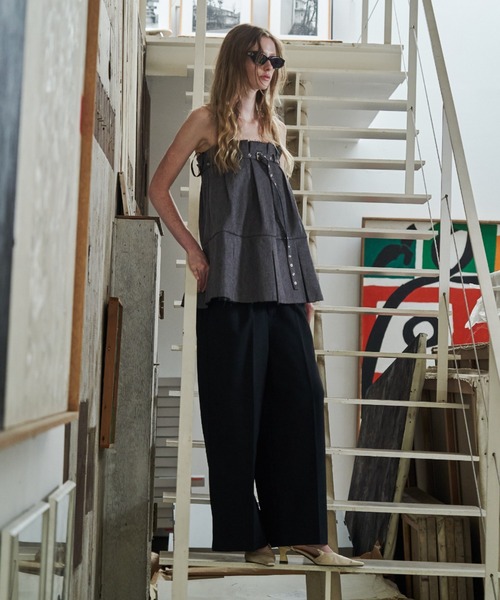 JOSE MOON（ジョゼムーン）の「2WAY BARETOP TUNIC/2wayベアトップ