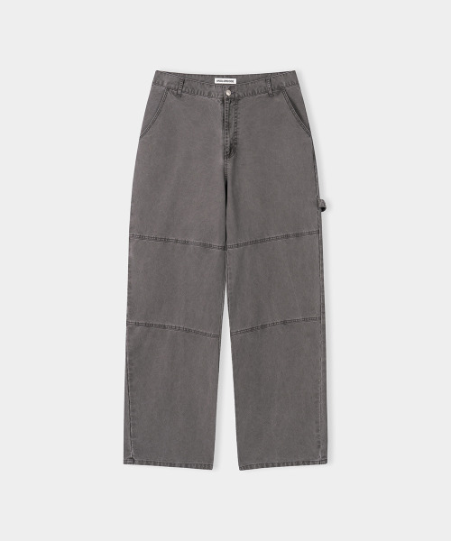 ANOLORCODE(アノローコード)の「サードカットワークパンツ(モカグレー)(その他パンツ・レディース・その他・LARGE/X-LARGE)」の2枚目の写真
