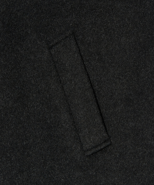 PIECEMAKER(ピースメーカー)の「HAND STITCH HOODIE MAXI WOOL COAT (CHARCOAL)(チェスターコート・レディース・その他・LARGE/MEDIUM)」の10枚目の写真