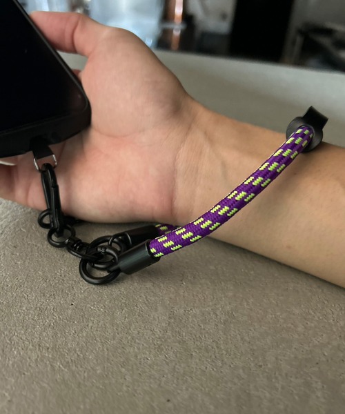 セール】【全14色】カラフル スマホ ハンドストラップ 無地 柄